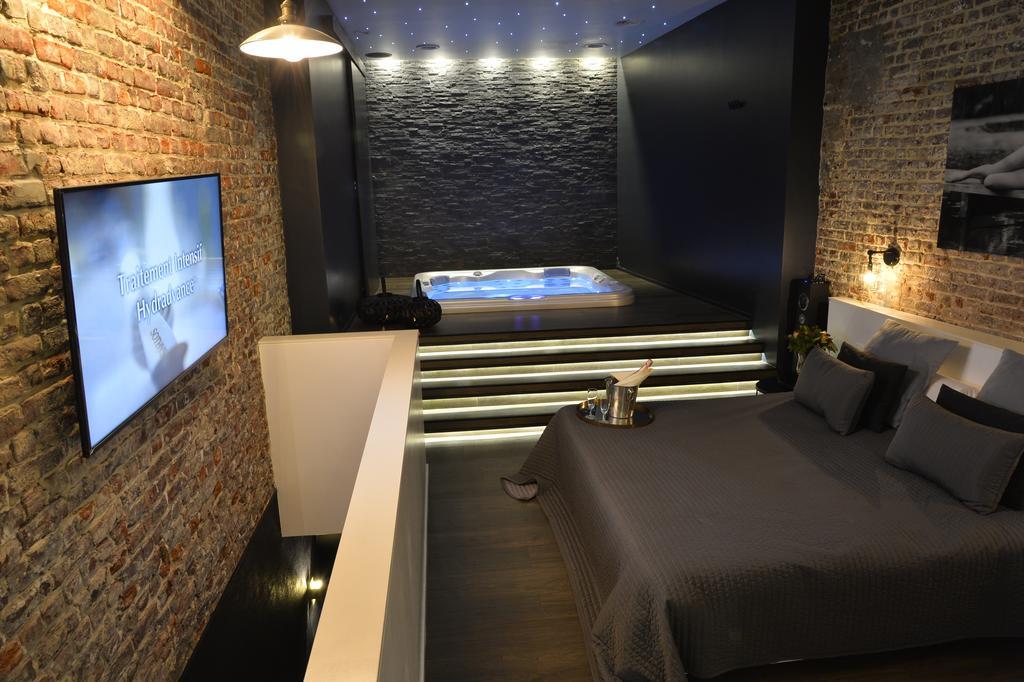 Chambre Avec Jacuzzi Sauna Privatif Bruxelles Eksteriør billede